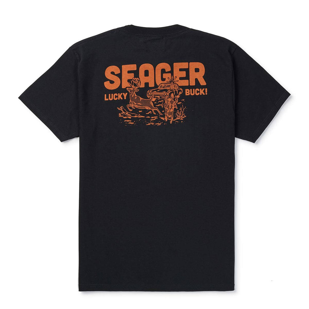 Lucky Buck Black Tee