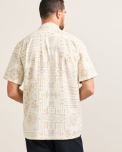 Aloha Laurel Grove Ecru Linen Button-Up