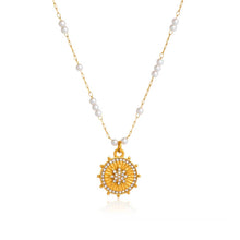 Enlightened Pendant Pearl Necklace