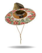 Hibiscus Lifeguard Hat