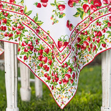 Strawberry Basket Ivory 54" x 54" Tablecloth
