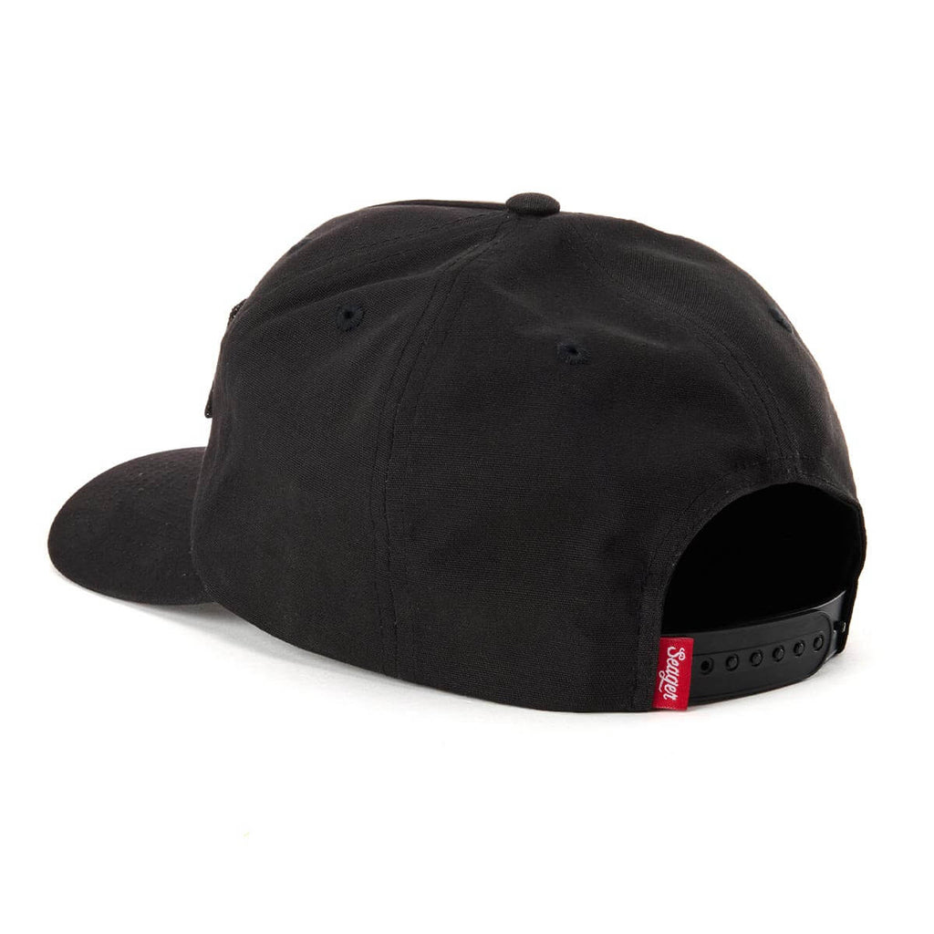 Rodeo Series Black Snapback
