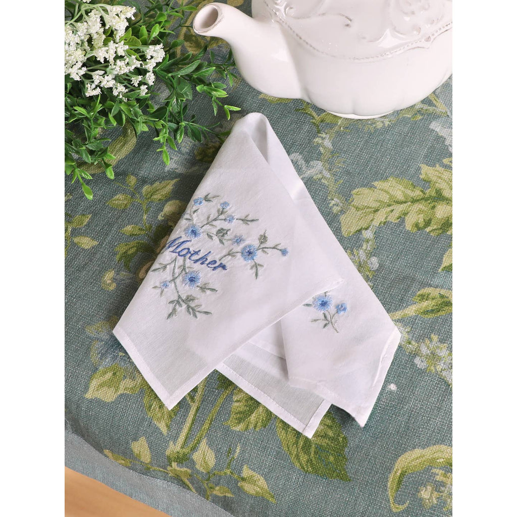 Mother Embroidered Hankie