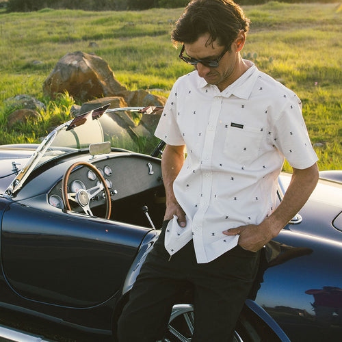 Jasper Off White Button-Up Shirt