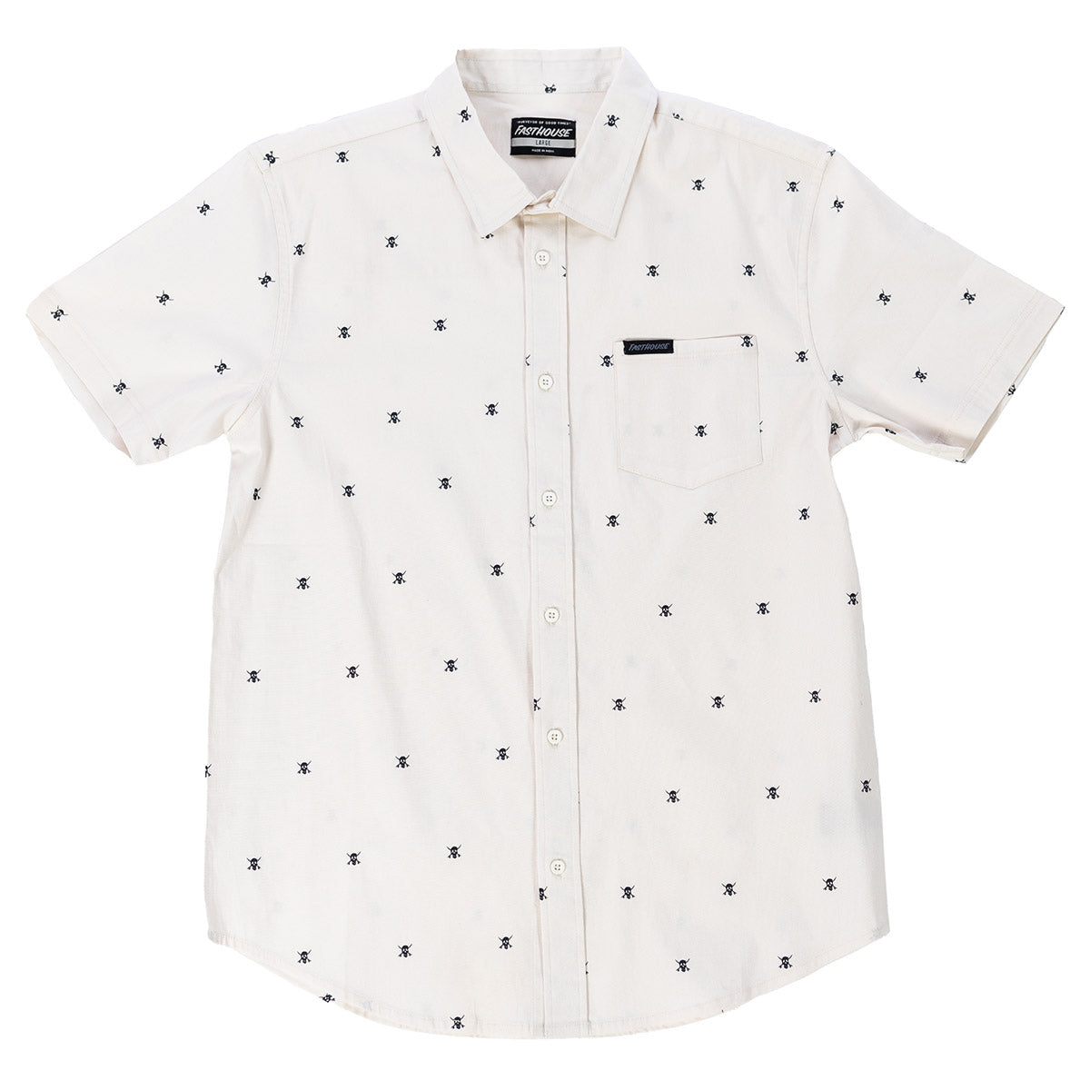 Jasper Off White Button-Up Shirt