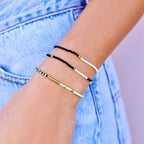 Monochrome Stretch Bracelet Set Of 3