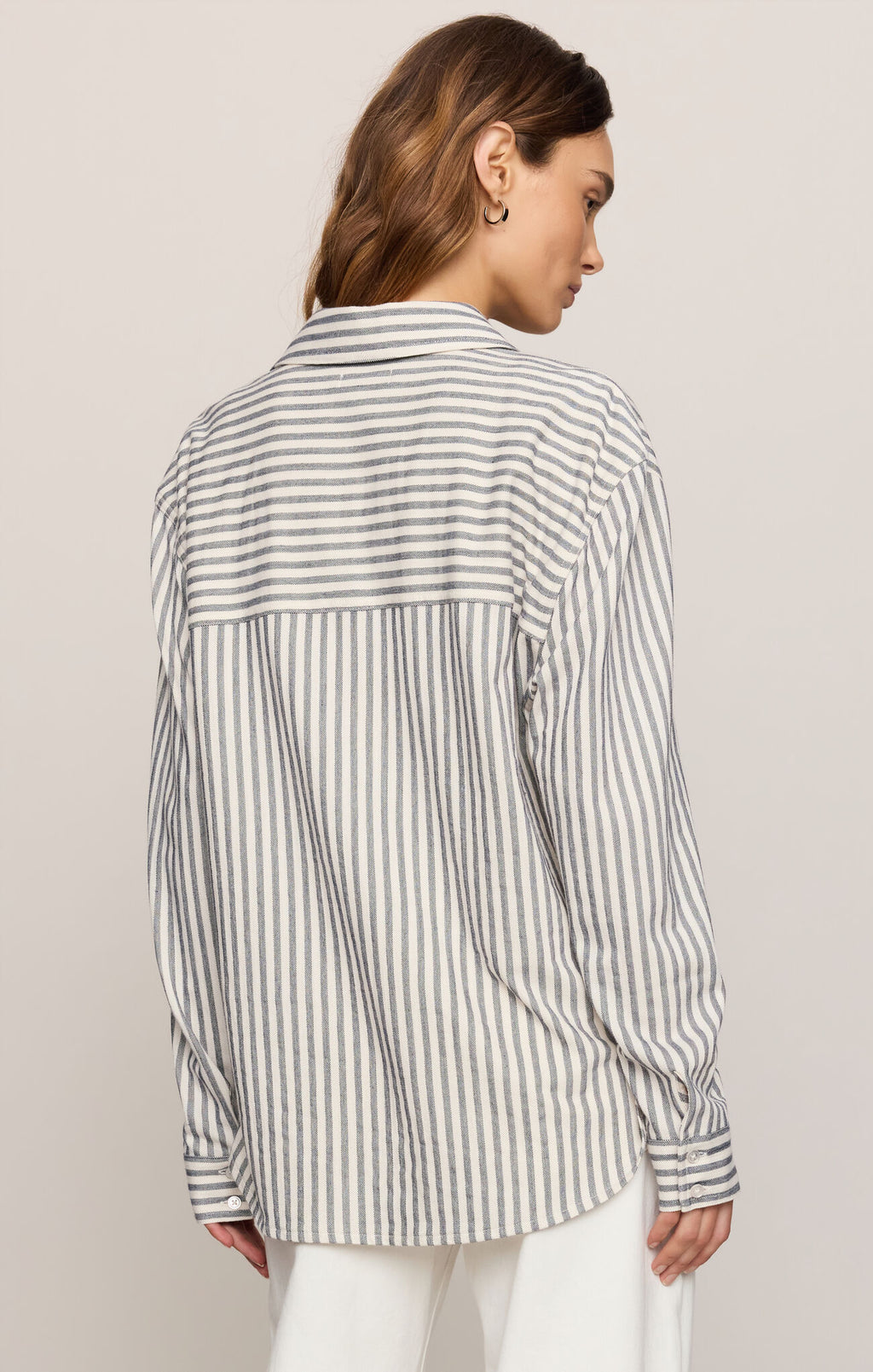 Reese Eclipse Stripe Button-Up