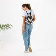 Fall Flowers Black Keep It Light Mini Backpack