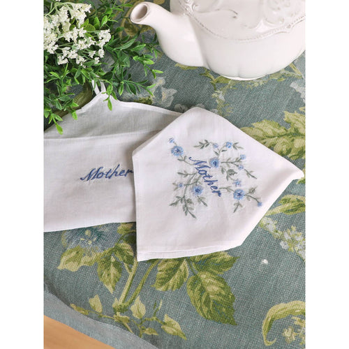 Mother Embroidered Hankie