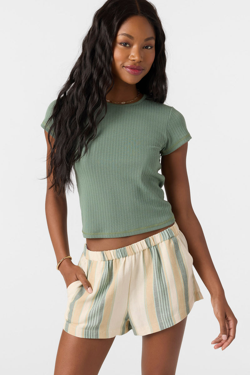 Ciara Stripe Beach Short