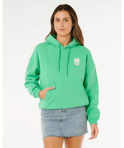 Surf Puff Heritage Green Hawaii Hoodie