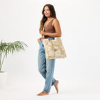 Hana Hou Crème / Dune Keep It Light Daily Tote