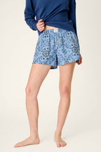 Bandana Flannel PJ Shorts