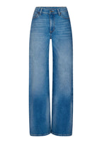 Lily Jersey Wide Leg Jeans