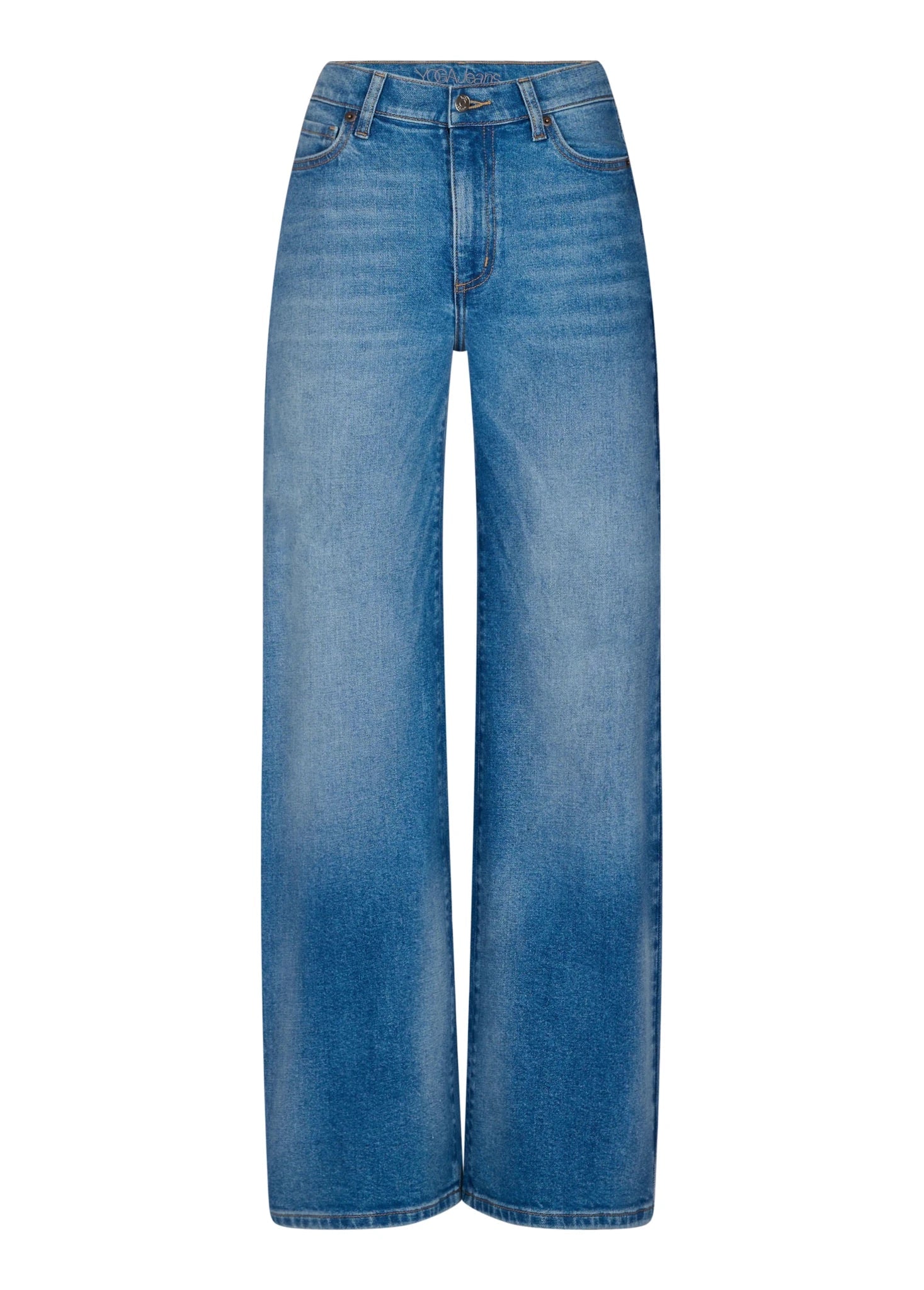 Lily Jersey Wide Leg Jeans