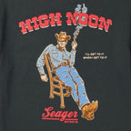 High Noon Vintage Black Tee