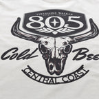 805 Premier Light Gray Outlaw Tee