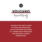 Volcano Mercury Etched Signature Candle