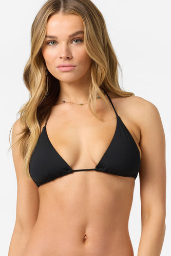 Saltwater Solids Black Venice Top