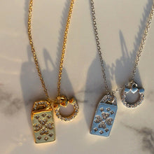 Lucky Girl Syndrome CZ Charm Necklace