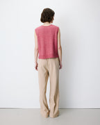 Nars Blush V Sleeveless Cardigan