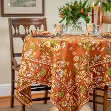 Marguerite Rust 54" x 54" Tablecloth