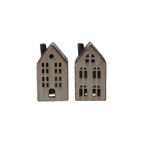 Stoneware Reactive Glaze Large House
