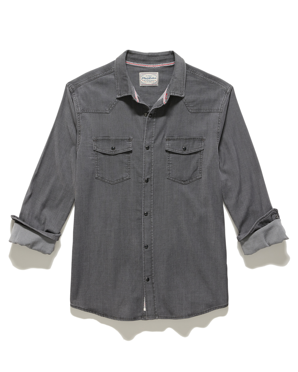 Sacramento Chambray Western Button-Up