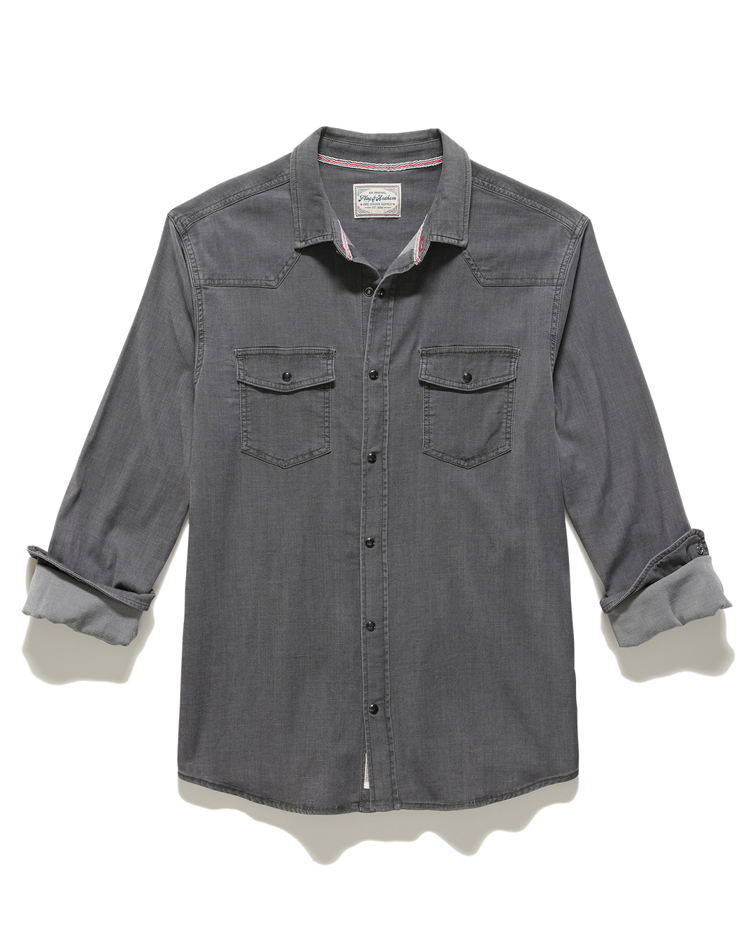 Sacramento Chambray Western Button-Up