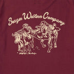 Los Rios Burgundy Tee