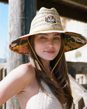 Woodstock Straw Lifeguard Hat