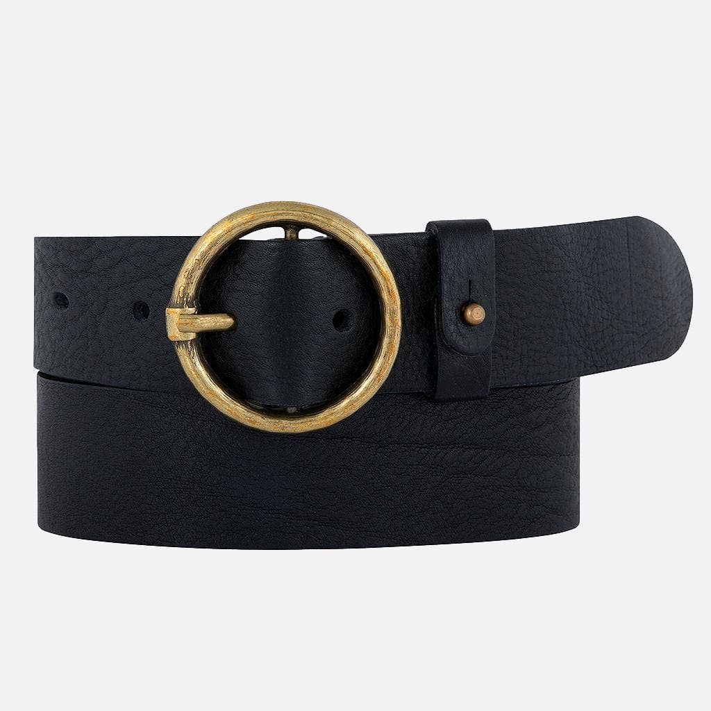 Pip 2.0 Black Leather Belt