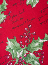 Holly Song Red Tablecloth