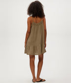 Emree Crochet Trim Mini Dress