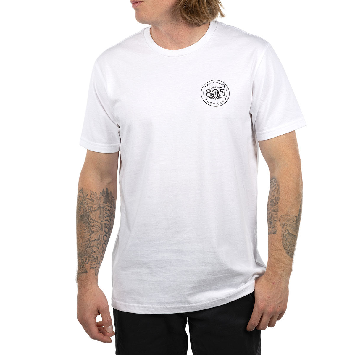 805 Premier White Deep Sea Tee
