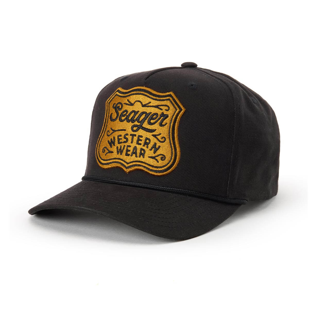 Badge Black Snapback