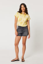 Worn Black Mirage Denim Short
