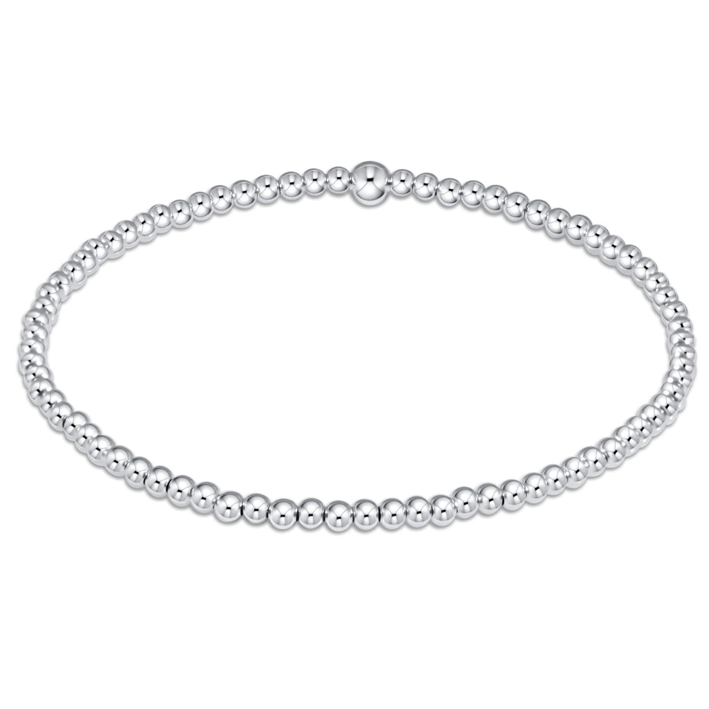 Classic Sterling Bead Bracelet