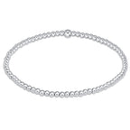 Classic Sterling Bead Bracelet