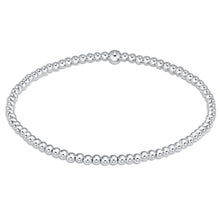 Classic Silver Bead Bracelet