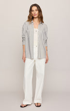 Reese Eclipse Stripe Button-Up