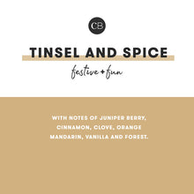 Tinsel & Spice Pattern Play Petite Candle