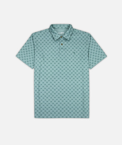 Bunker Teal Polo