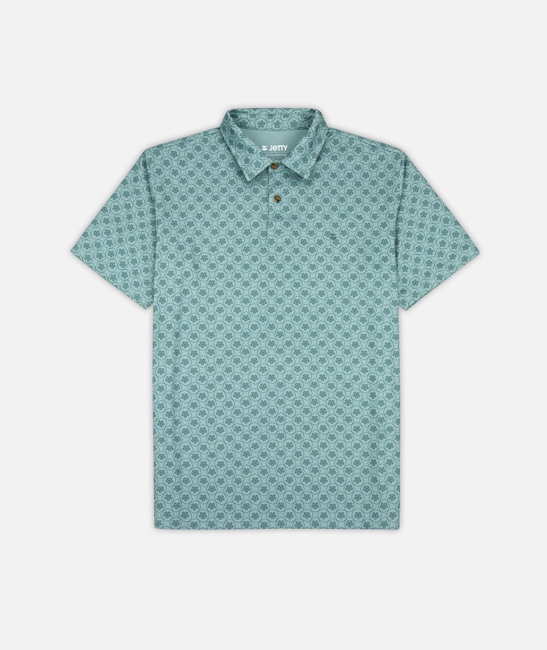 Bunker Teal Polo