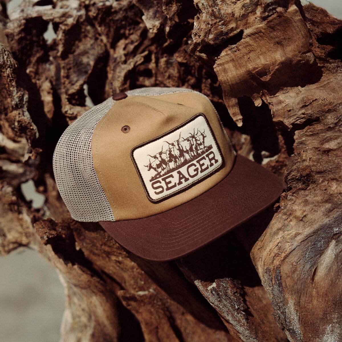 The Herd Tan / Brown Snapback