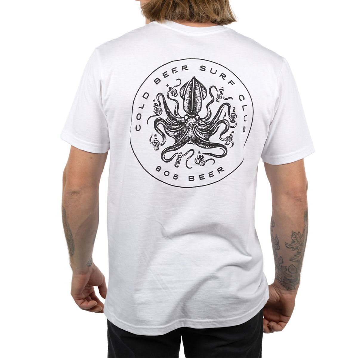 805 Premier White Deep Sea Tee