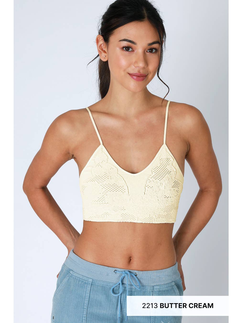 Lace Embroidered Bralette