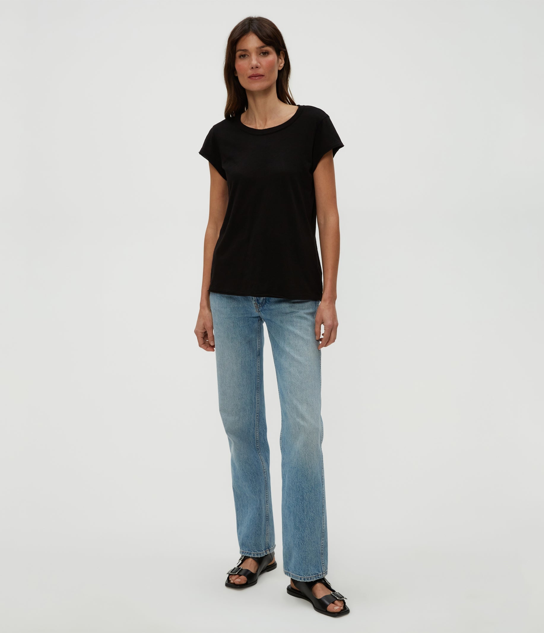 Trudy Supima Crew Tee
