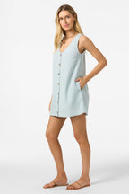 Sanders Cloud Blue Mini Dress