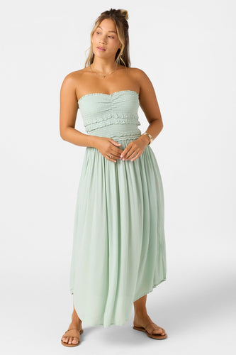 Devyn Midi Strapless Dress